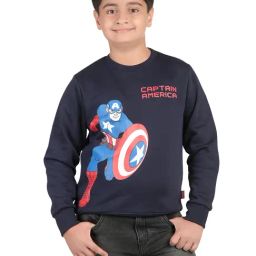 Bodycare Kids Navy Printed Full Sleeves Sweatshirt-image-26