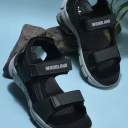 Woodland Men's Grey Floater Sandals-image-47