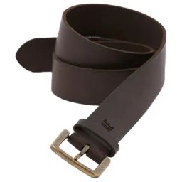 American Eagle Brown Leather Casual Belt for Men-image-70