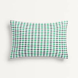The Baby Atelier 100% Organic Checks Green Pillow & Pillow Cover-image-58