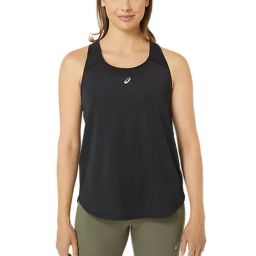 Asics Black Regular Fit Sports Tank Top-image-41