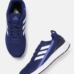 ADIDAS Men Navy Blue Woven Design Pictor Running Shoes-picture-53