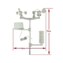 SP-WS02 Wireless Weather Station (Without Thermo-Hygro Sensor) image 5