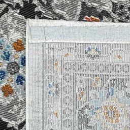 Obsessions Grey Polypropylene Anti-Static Classical Carpet - Extra Large image 5