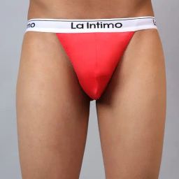 La Intimo Red Comfort Fit Briefs-image-37