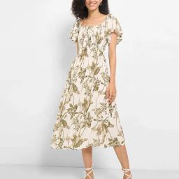 Honey By Pantaloons Marshmallow Slim Fit Printed Casual Dress-image-41
