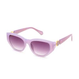 Irus Grey Oval Sunglasses For Women-29