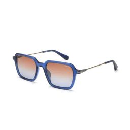 Police SPLL10K52892SG Grey UV Protected Square Unisex Sunglasses-image-90