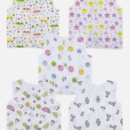 Baby Moo Unisex Multicolour Cotton Printed Jhablas-picture-22