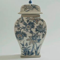 Home4U Multicolor Porcelain Ocular Jar-image-63