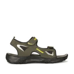 Power by Bata Men's Green Floater Sandals-image-5