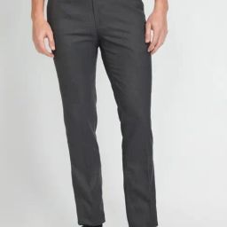 Arrow Grey Regular Fit Trousers-image-63