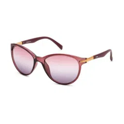 Irus Pink Oval Sunglasses For Women-image-10