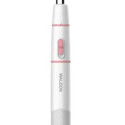 Waldon ES-520 Cordless Nose Trimmer Unisex Suitable for Ear and Eyebrow,Stainless Steel (White)-21