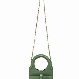Hie Eligant Olive Solid Medium Sling Handbag-image-75