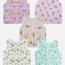 Baby Moo Girls Multicolour Cotton Printed Jhablas-image-17