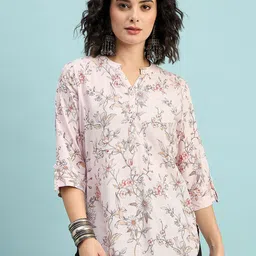 Anouk Printed Mandarin Collar Top-picture-39
