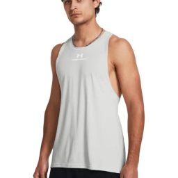 Under Armour Grey Regular Fit Tank Tee-image-61