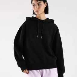 CALVIN KLEIN JEANS Black Regular Fit Hooded Sweatshirt-picture-19