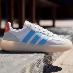 ADIDAS Men's BP 90 DECODE White & Blue Burst Sneakers-picture-37