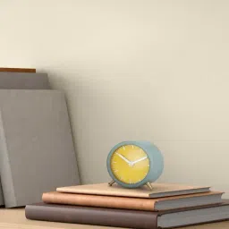 Living Scapes by Pantaloons Yellow Iron Table Clock-picture-41
