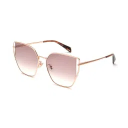 Police SPLL38K578FCSG Burgundy UV Protected Butterfly Sunglasses for Women-image-61