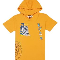 Gini and Jony Boys Printed Hooded T-shirt-image-21