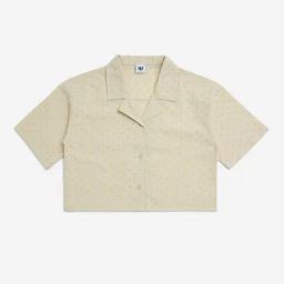 Y&F Kids by Westside Beige Floral Embroidered Cotton Shirt-image-84