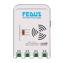 Fedus 8 Channel 12 V 1 A CCTV Power Supply (White)-23