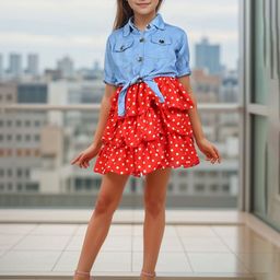 BAESD Crepe A-Line Dress-image-70