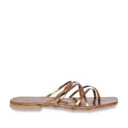 Tao Paris Women's ABBY Bronze Toe Ring Sandals-image-42