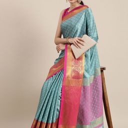 LeeliPeeri Designer Woven Design Zari Saree-picture-45