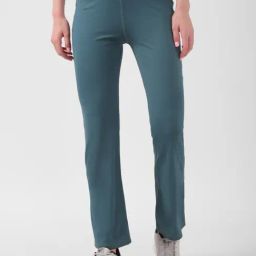 Reebok Blue Mid Rise Sports Track Pants-image-88