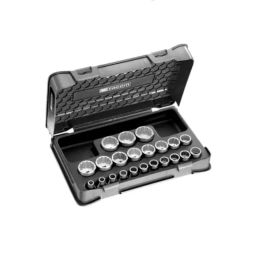 FACOM 12.7 mm (1/2 Inch) Drive Standard Socket Set 12-Point 330 mm, S.401B (Set of 32)-6