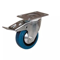 Guitel Hervieu Braked Swivel Castor Wheel 150 Kg Capacity 125 mm Wheel, 21707222-image-84