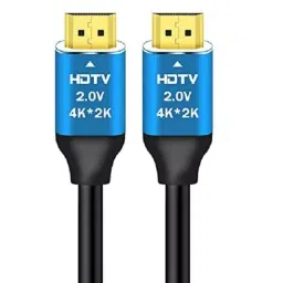 Mak World Male to Male HDMI 2.0 Cable Ultra High Speed Upto 18 Gbps 20 m Length, Black & Blue-10
