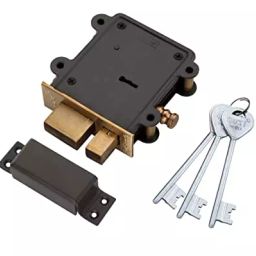 Duke Door Lock with 3 Keys Brass 2in1-picture-15