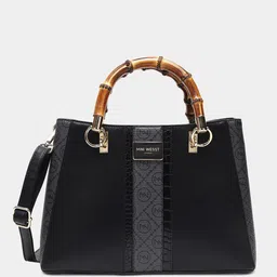 Mini west london Printed PU Structured Shoulder Bag-18