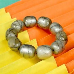 IMLI STREET Multi-Coloured Artificial Stone Stretchable Bracelet for Women-11
