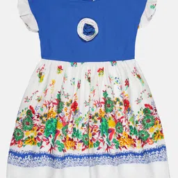 YOUNG BIRDS Floral Print Fit & Flare Dress-image-10