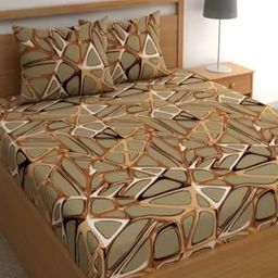 Monik Handicrafts Blue Bedsheets-image-57