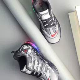 BIRDE Boys Mesh Walking Non-Marking Shoes-7