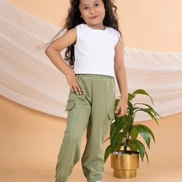 BEBE UNICORN Girls Top with Trousers-36