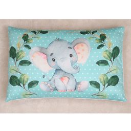 New Comers Baby Pillow with Super Soft Imported Fabric Animal & Cartoon Prints Infant Pillow for Sleep Bed Set Head Shaping Neck Support- Blue-23