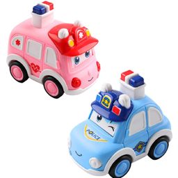 Vworld Exclusive Collection of Toy Cars 2 Pieces Friction Powered Kids Toddler Car Toy-13