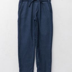 LC Waikiki Solid Gabardine Trousers - Navy Blue Melange-image-85