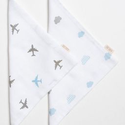 Aariro Organic Cotton Muslin Washcloth Dream Big  Set of 2-picture-16