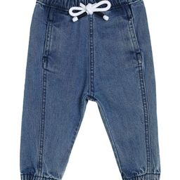 MINI KLUB Cotton Solid Pant - Blue-image-88