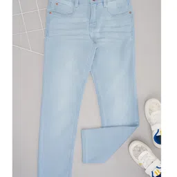 Pantaloons Junior Mild Washed Jeans - Light Blue-picture-3