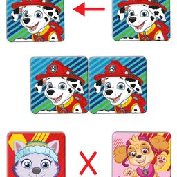Paw Patrol Memory Game Multicolor - 24 Cards image 2